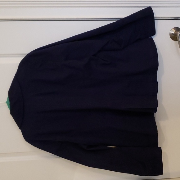 Old Navy Women's Navy Blue Cotton Pea Coat - Size XXL - Picture 2 of 11